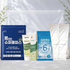 몸편한 4종 쿨세트19호(일체형 쿨파스+카밀핸드크림+쿨링물티슈+아쿠아 쿨토시)