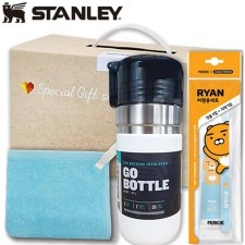 [스탠리] 여행용 3종세트 J (스탠리 고진공 고보틀473ml+[카카오]여행용치약칫솔세트+국산핸드타월)